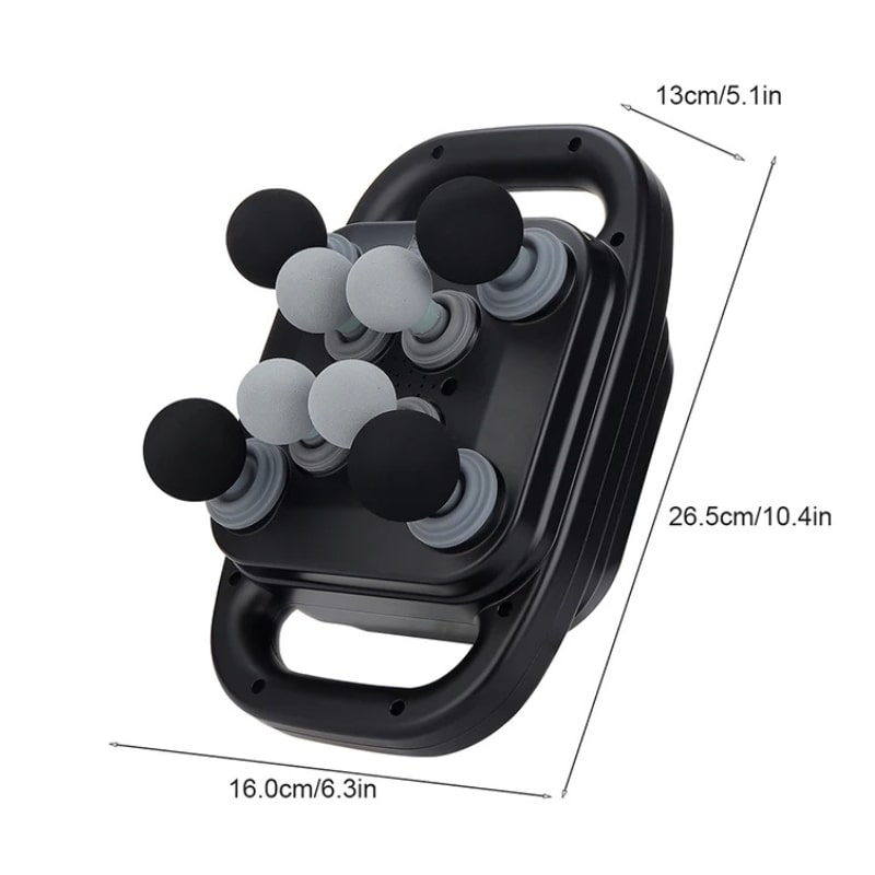 Foreverlily Fixed 8-Head Handheld Percussion Massager Fascia Gun | Fascia Gun | Percussion Massager | | Percussion Massagers | Fascia Guns | Muscle Massage Gun | Fascial Gun | Fascia Massage Gun | Fascial Massage Gun | Percussion Massage Gun | Portable Massage Gun | Percussion Gun | Deep Tissue Massage Gun | Electric Massage Gun | Percussion Guns | Muscle Recovery Massage Gun | Theragun | Buy Handheld Massage Gun Online Now at Myo Relief