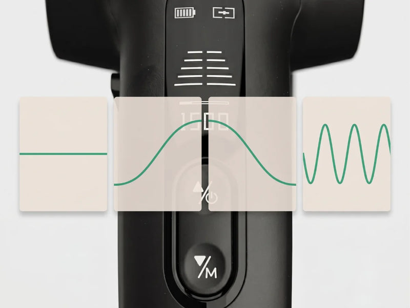 4 Intelligent Massage Modes