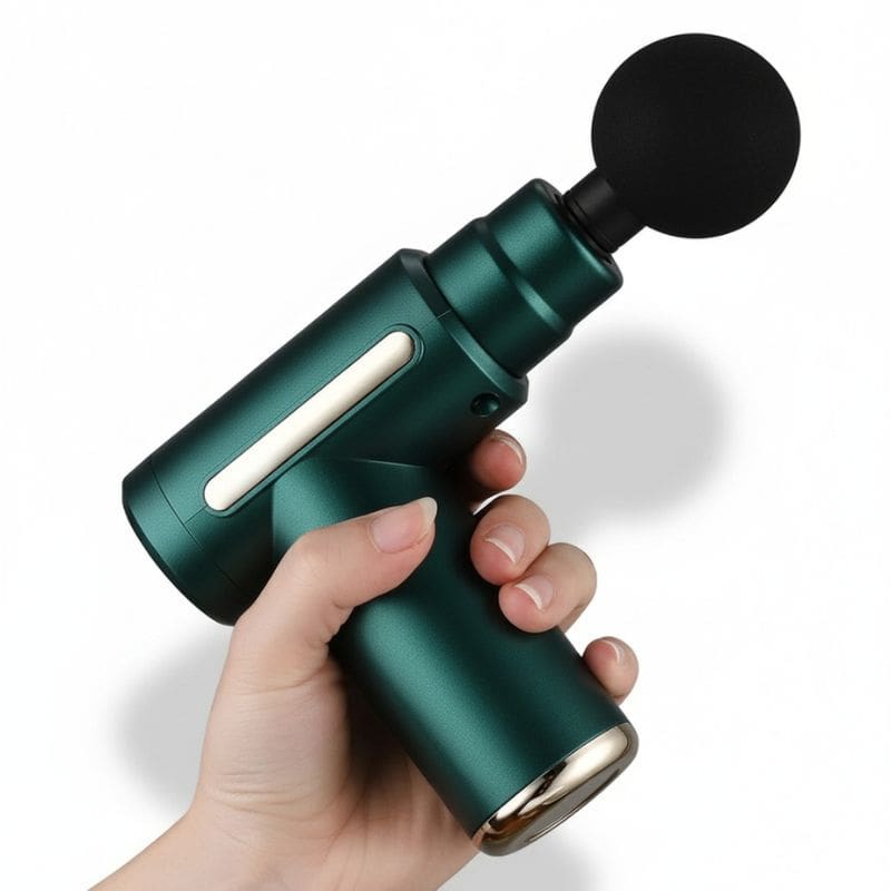 Emerald Green Pro 4-Head Percussion Massager Fascia Gun | Fascia Gun | Percussion Massager | Percussion Massagers | Fascia Guns | Muscle Massage Gun | Fascial Gun | Fascia Massage Gun | Fascial Massage Gun | Percussion Massage Gun | Portable Massage Gun | Percussion Gun | Deep Tissue Massage Gun | Electric Massage Gun | Percussion Guns | Muscle Recovery Massage Gun | Theragun | Buy Handheld Massage Gun Online Now at Myo Relief