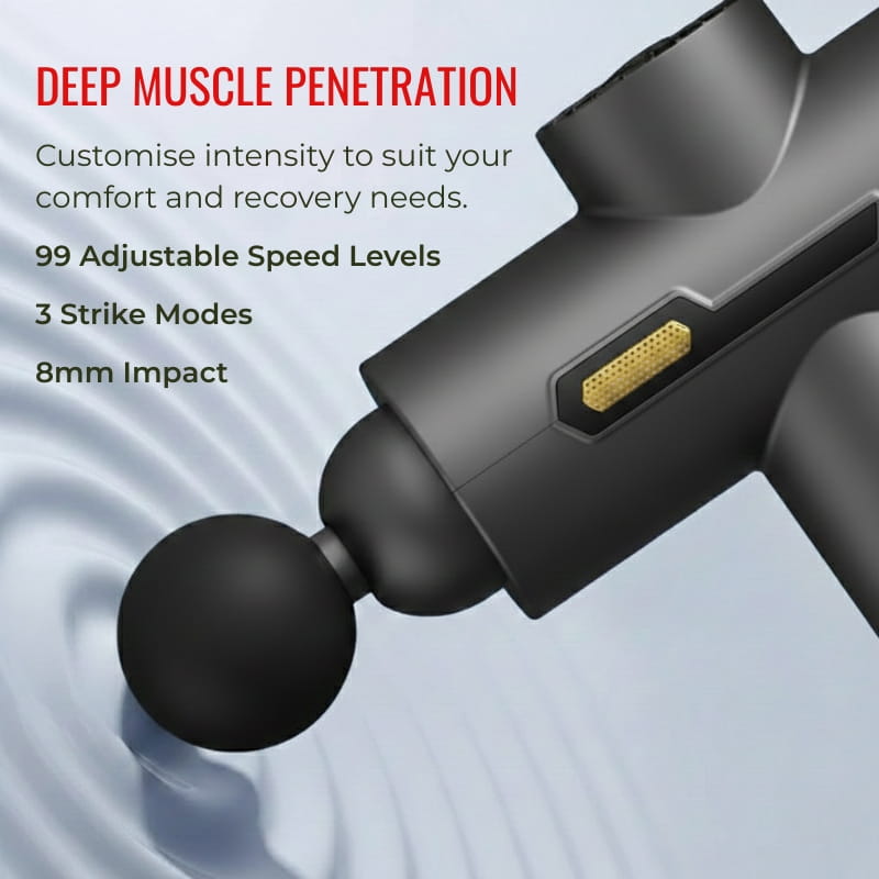 Gunmetal Grey HS-890 8-Head Percussion Massager Fascia Gun | Fascia Gun | Percussion Massager | Percussion Massagers | Fascia Guns | Muscle Massage Gun | Fascial Gun | Fascia Massage Gun | Fascial Massage Gun | Percussion Massage Gun | Portable Massage Gun | Percussion Gun | Deep Tissue Massage Gun | Electric Massage Gun | Percussion Guns | Muscle Recovery Massage Gun | Theragun | Buy Handheld Massage Gun Online Now at Myo Relief