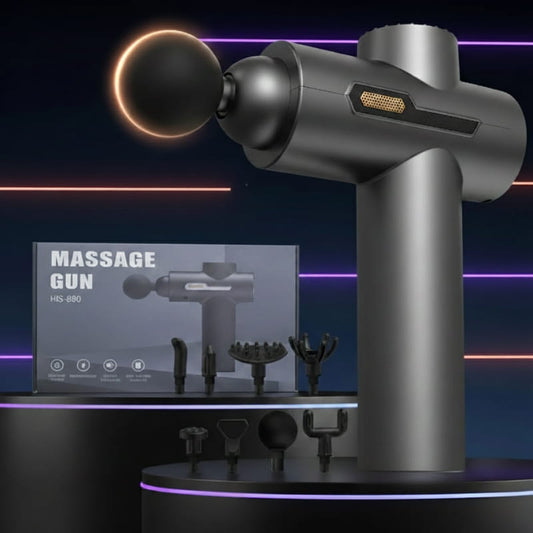 Gunmetal Grey HS-890 8-Head Percussion Massager Fascia Gun | Fascia Gun | Percussion Massager | Percussion Massagers | Fascia Guns | Muscle Massage Gun | Fascial Gun | Fascia Massage Gun | Fascial Massage Gun | Percussion Massage Gun | Portable Massage Gun | Percussion Gun | Deep Tissue Massage Gun | Electric Massage Gun | Percussion Guns | Muscle Recovery Massage Gun | Theragun | Buy Handheld Massage Gun Online Now at Myo Relief