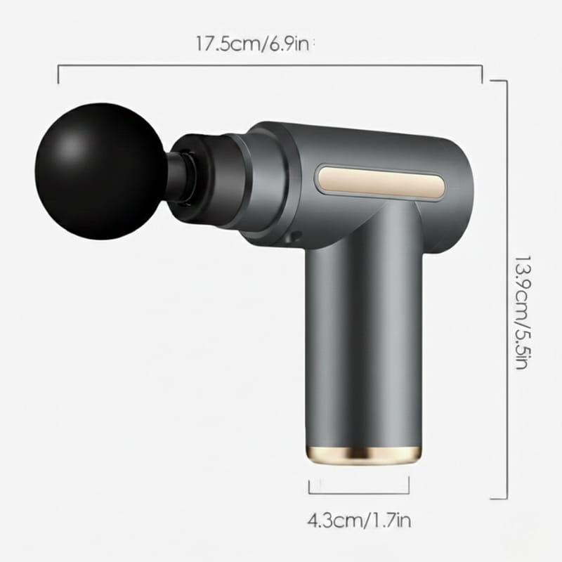 Gunmetal Grey Pro 4-Head Percussion Massager Fascia Gun | Fascia Gun | Percussion Massager | Percussion Massagers | Fascia Guns | Muscle Massage Gun | Fascial Gun | Fascia Massage Gun | Fascial Massage Gun | Percussion Massage Gun | Portable Massage Gun | Percussion Gun | Deep Tissue Massage Gun | Electric Massage Gun | Percussion Guns | Muscle Recovery Massage Gun | Theragun | Buy Handheld Massage Gun Online Now at Myo Relief