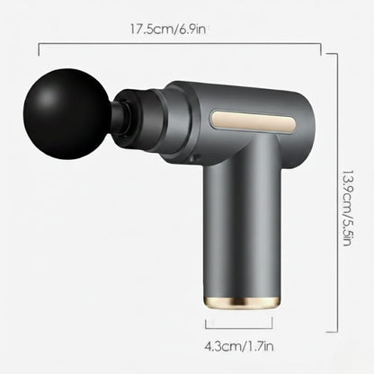 Gunmetal Grey Pro 4-Head Percussion Massager Fascia Gun | Fascia Gun | Percussion Massager | Percussion Massagers | Fascia Guns | Muscle Massage Gun | Fascial Gun | Fascia Massage Gun | Fascial Massage Gun | Percussion Massage Gun | Portable Massage Gun | Percussion Gun | Deep Tissue Massage Gun | Electric Massage Gun | Percussion Guns | Muscle Recovery Massage Gun | Theragun | Buy Handheld Massage Gun Online Now at Myo Relief