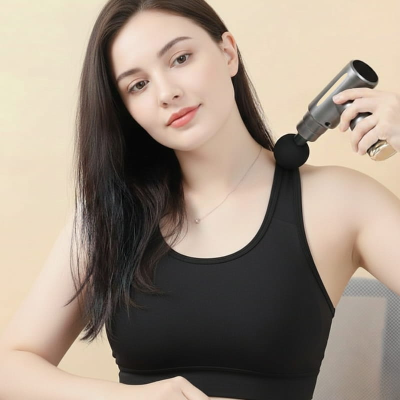 Gunmetal Grey Pro 4-Head Percussion Massager Fascia Gun | Fascia Gun | Percussion Massager | Percussion Massagers | Fascia Guns | Muscle Massage Gun | Fascial Gun | Fascia Massage Gun | Fascial Massage Gun | Percussion Massage Gun | Portable Massage Gun | Percussion Gun | Deep Tissue Massage Gun | Electric Massage Gun | Percussion Guns | Muscle Recovery Massage Gun | Theragun | Buy Handheld Massage Gun Online Now at Myo Relief