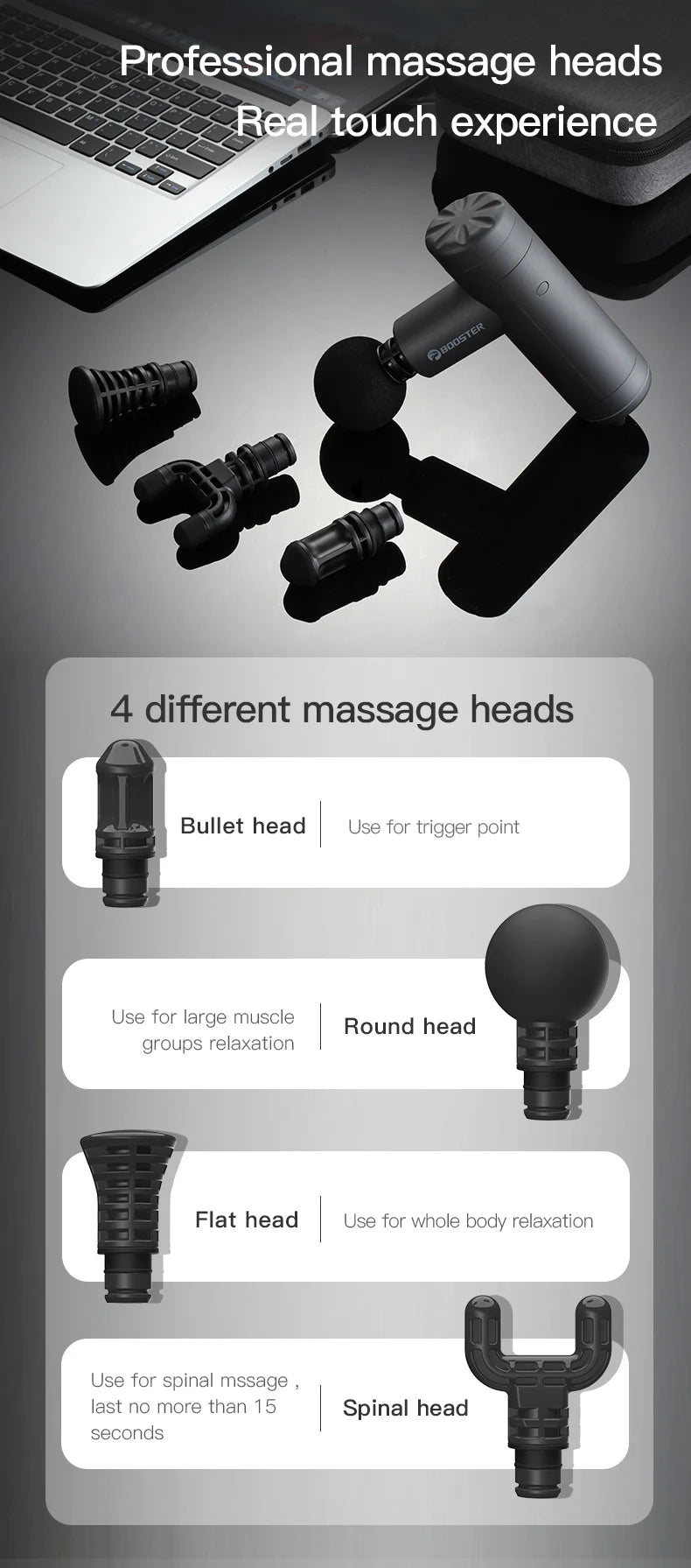 UNFINISHED! Booster Mini X Massage Gun Percussion Back and Neck Massager Electric Vibrators Portable Fitness Mini Body Massage Machine