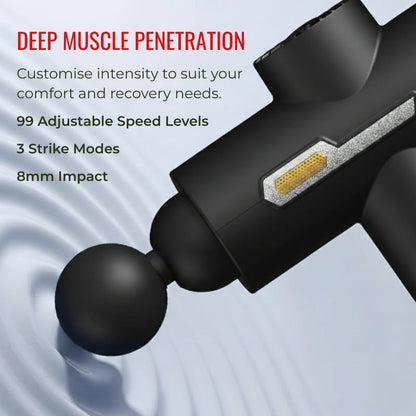 Midnight Black HS-890 8-Head Percussion Massager Fascia Gun | Fascia Gun | Percussion Massager | Percussion Massagers | Fascia Guns | Muscle Massage Gun | Fascial Gun | Fascia Massage Gun | Fascial Massage Gun | Percussion Massage Gun | Portable Massage Gun | Percussion Gun | Deep Tissue Massage Gun | Electric Massage Gun | Percussion Guns | Muscle Recovery Massage Gun | Theragun | Buy Handheld Massage Gun Online Now at Myo Relief