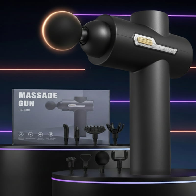 Midnight Black HS-890 8-Head Percussion Massager Fascia Gun | Fascia Gun | Percussion Massager | Percussion Massagers | Fascia Guns | Muscle Massage Gun | Fascial Gun | Fascia Massage Gun | Fascial Massage Gun | Percussion Massage Gun | Portable Massage Gun | Percussion Gun | Deep Tissue Massage Gun | Electric Massage Gun | Percussion Guns | Muscle Recovery Massage Gun | Theragun | Buy Handheld Massage Gun Online Now at Myo Relief