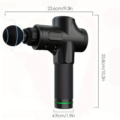 YOSYO 6-Head Percussion Massager Fascia Gun | Fascia Gun | Percussion Massager |  | Percussion Massagers | Fascia Guns | Muscle Massage Gun | Fascial Gun | Fascia Massage Gun | Fascial Massage Gun | Percussion Massage Gun | Portable Massage Gun | Percussion Gun | Deep Tissue Massage Gun | Electric Massage Gun | Percussion Guns | Muscle Recovery Massage Gun | Theragun | Buy Handheld Massage Gun Online Now at Myo Relief