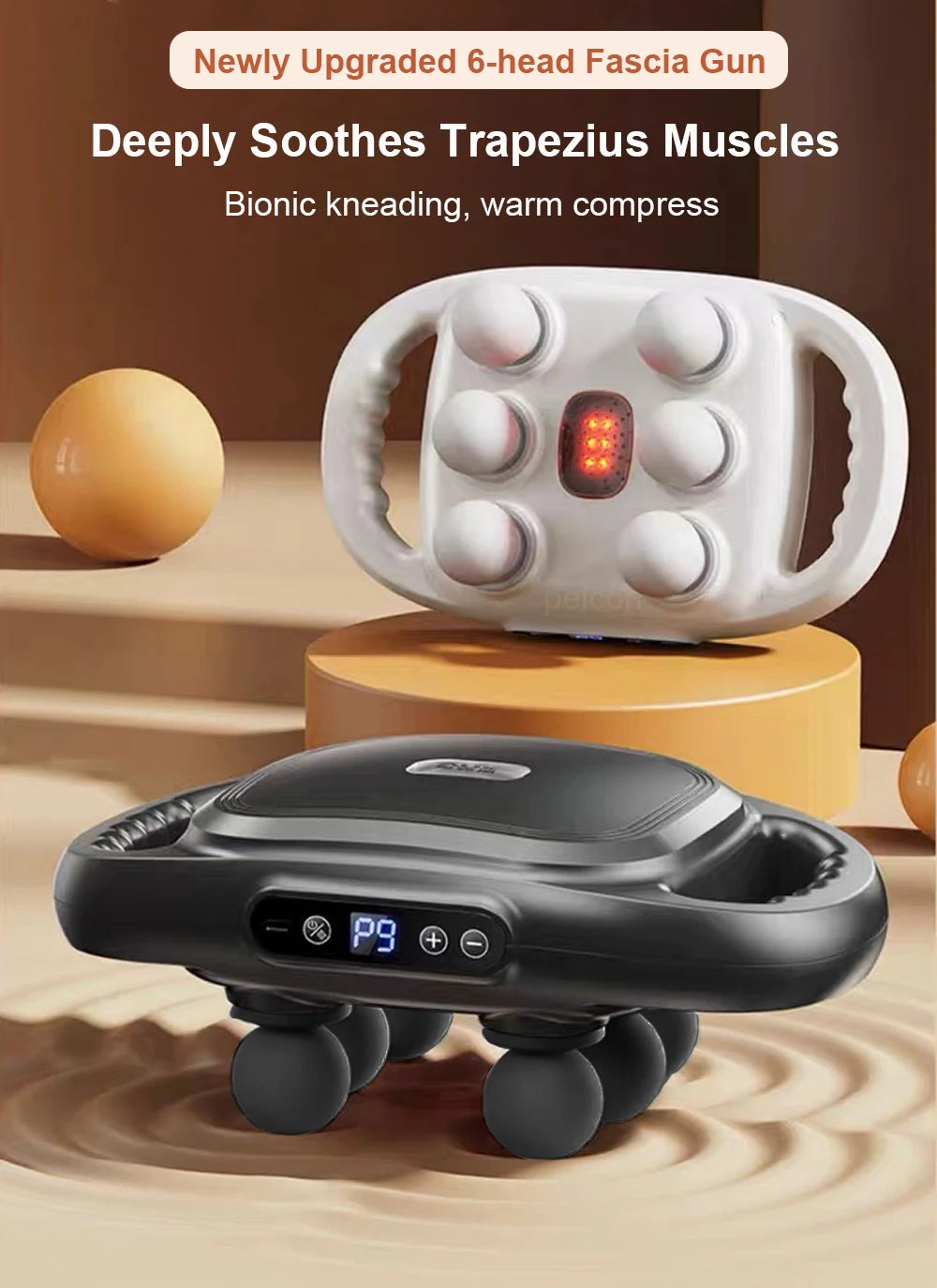 UNFINISHED! Peicon YM-K60 Professional 6-Head Fascia Muscle Massager
