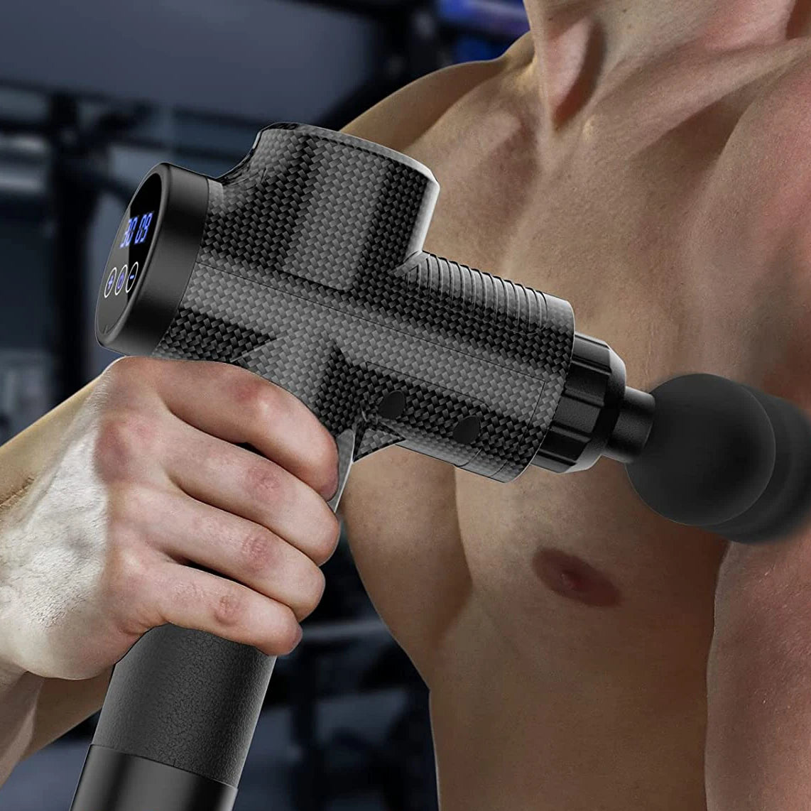 YOSYO YJ02 6-Head Percussion Massager Fascia Gun | Fascia Gun | Percussion Massager |  | Percussion Massagers | Fascia Guns | Muscle Massage Gun | Fascial Gun | Fascia Massage Gun | Fascial Massage Gun | Percussion Massage Gun | Portable Massage Gun | Percussion Gun | Deep Tissue Massage Gun | Electric Massage Gun | Percussion Guns | Muscle Recovery Massage Gun | Theragun | Buy Handheld Massage Gun Online Now at Myo Relief