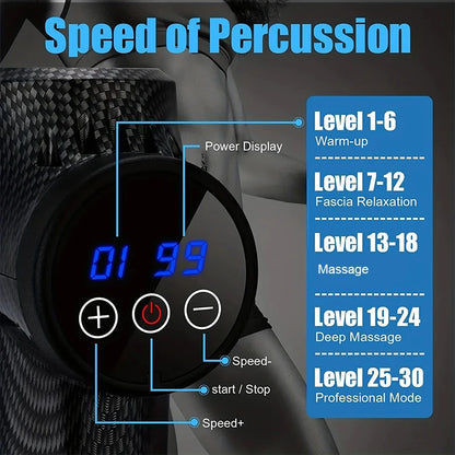 YOSYO 6-Head Percussion Massager Fascia Gun | Fascia Gun | Percussion Massager |  | Percussion Massagers | Fascia Guns | Muscle Massage Gun | Fascial Gun | Fascia Massage Gun | Fascial Massage Gun | Percussion Massage Gun | Portable Massage Gun | Percussion Gun | Deep Tissue Massage Gun | Electric Massage Gun | Percussion Guns | Muscle Recovery Massage Gun | Theragun | Buy Handheld Massage Gun Online Now at Myo Relief