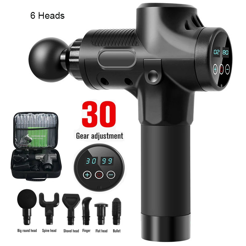 JM MG0005 6/12/14-Head Percussion Massager Fascia Gun | Fascia Gun | Percussion Massager |  | Percussion Massagers | Fascia Guns | Muscle Massage Gun | Fascial Gun | Fascia Massage Gun | Fascial Massage Gun | Percussion Massage Gun | Portable Massage Gun | Percussion Gun | Deep Tissue Massage Gun | Electric Massage Gun | Percussion Guns | Muscle Recovery Massage Gun | Theragun | Buy Handheld Massage Gun Online Now at Myo Relief