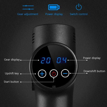 YOSYO YJ02 6-Head Percussion Massager Fascia Gun | Fascia Gun | Percussion Massager |  | Percussion Massagers | Fascia Guns | Muscle Massage Gun | Fascial Gun | Fascia Massage Gun | Fascial Massage Gun | Percussion Massage Gun | Portable Massage Gun | Percussion Gun | Deep Tissue Massage Gun | Electric Massage Gun | Percussion Guns | Muscle Recovery Massage Gun | Theragun | Buy Handheld Massage Gun Online Now at Myo Relief