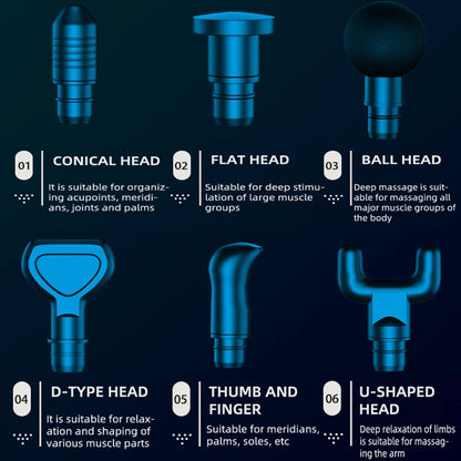 JM MG0005 6/12/14-Head Percussion Massager Fascia Gun | Fascia Gun | Percussion Massager |  | Percussion Massagers | Fascia Guns | Muscle Massage Gun | Fascial Gun | Fascia Massage Gun | Fascial Massage Gun | Percussion Massage Gun | Portable Massage Gun | Percussion Gun | Deep Tissue Massage Gun | Electric Massage Gun | Percussion Guns | Muscle Recovery Massage Gun | Theragun | Buy Handheld Massage Gun Online Now at Myo Relief