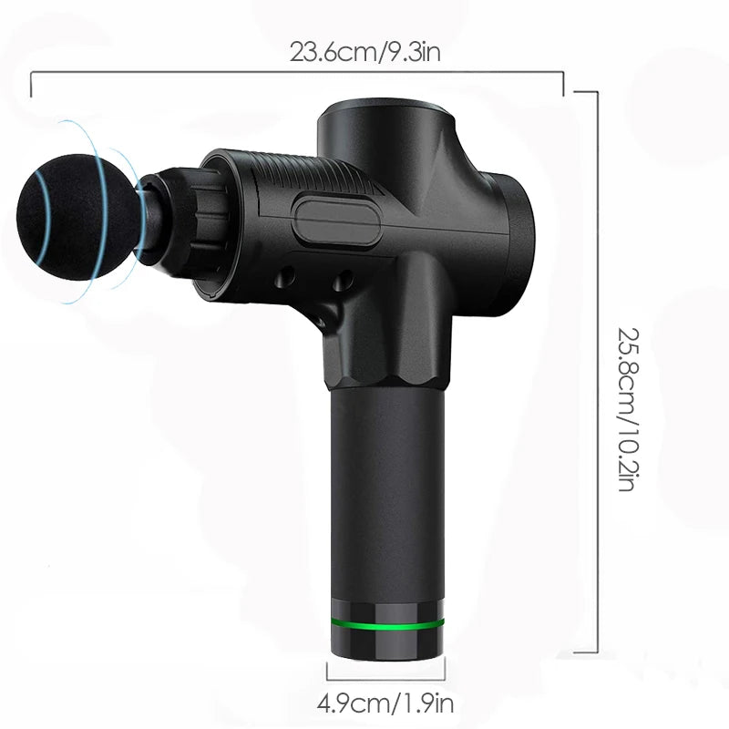 YOSYO YJ02 6-Head Percussion Massager Fascia Gun | Fascia Gun | Percussion Massager |  | Percussion Massagers | Fascia Guns | Muscle Massage Gun | Fascial Gun | Fascia Massage Gun | Fascial Massage Gun | Percussion Massage Gun | Portable Massage Gun | Percussion Gun | Deep Tissue Massage Gun | Electric Massage Gun | Percussion Guns | Muscle Recovery Massage Gun | Theragun | Buy Handheld Massage Gun Online Now at Myo Relief