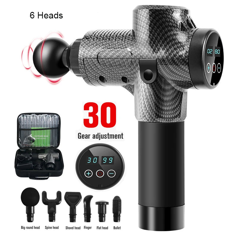 JM MG0005 6/12/14-Head Percussion Massager Fascia Gun | Fascia Gun | Percussion Massager |  | Percussion Massagers | Fascia Guns | Muscle Massage Gun | Fascial Gun | Fascia Massage Gun | Fascial Massage Gun | Percussion Massage Gun | Portable Massage Gun | Percussion Gun | Deep Tissue Massage Gun | Electric Massage Gun | Percussion Guns | Muscle Recovery Massage Gun | Theragun | Buy Handheld Massage Gun Online Now at Myo Relief