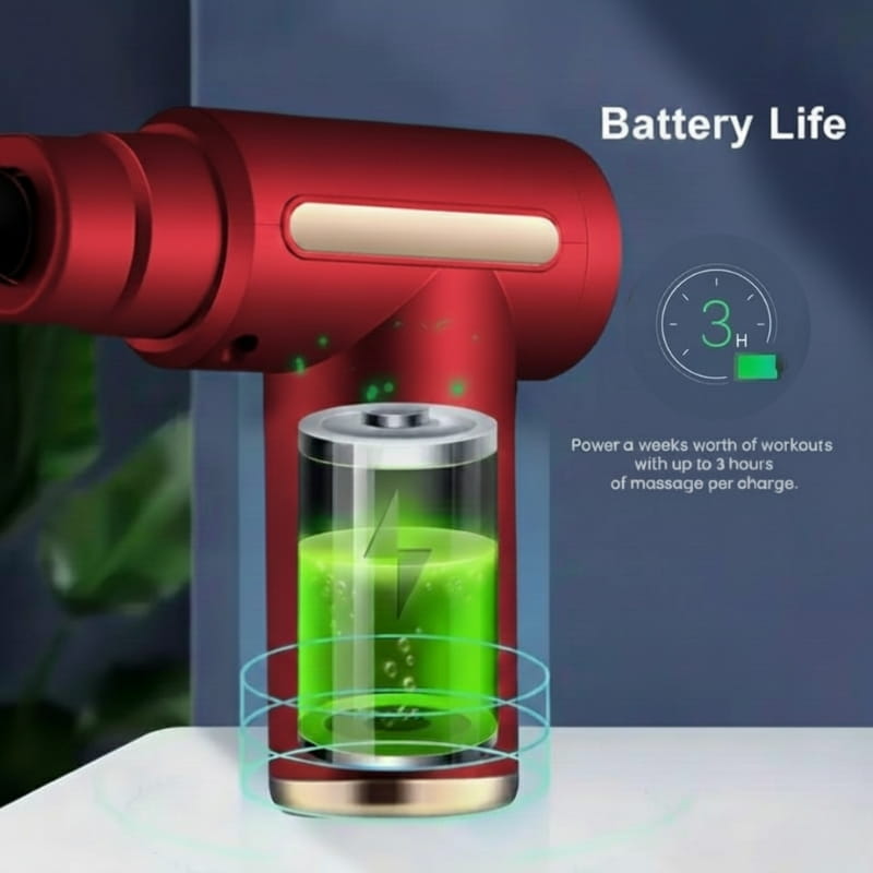 Stark Red Pro 4-Head Percussion Massager Fascia Gun | Fascia Gun | Percussion Massager | Percussion Massagers | Fascia Guns | Muscle Massage Gun | Fascial Gun | Fascia Massage Gun | Fascial Massage Gun | Percussion Massage Gun | Portable Massage Gun | Percussion Gun | Deep Tissue Massage Gun | Electric Massage Gun | Percussion Guns | Muscle Recovery Massage Gun | Theragun | Buy Handheld Massage Gun Online Now at Myo Relief