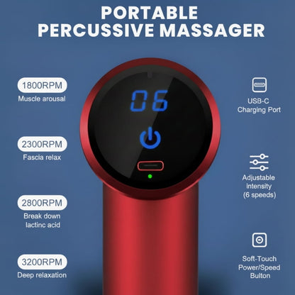 Stark Red Pro 4-Head Percussion Massager Fascia Gun | Fascia Gun | Percussion Massager | Percussion Massagers | Fascia Guns | Muscle Massage Gun | Fascial Gun | Fascia Massage Gun | Fascial Massage Gun | Percussion Massage Gun | Portable Massage Gun | Percussion Gun | Deep Tissue Massage Gun | Electric Massage Gun | Percussion Guns | Muscle Recovery Massage Gun | Theragun | Buy Handheld Massage Gun Online Now at Myo Relief